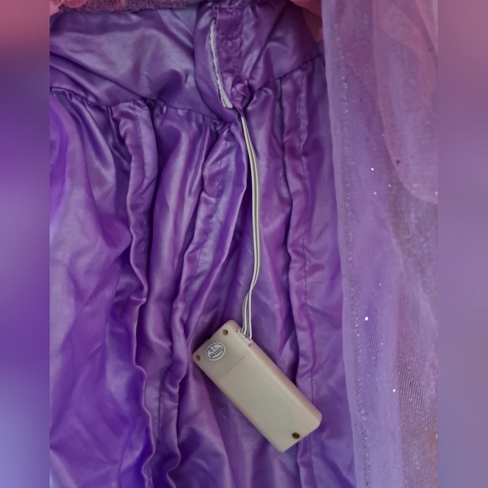Disney's Rapunzel Purple Princess Kids Costume - Picture 4 of 4